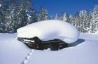 miniatura Snow Covered Hut