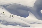 miniatura Alpine Skiing Deep Snow