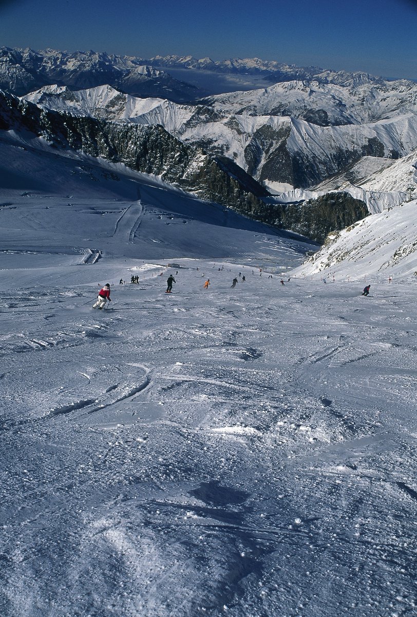 Glacier of Hintertux in Tyrol